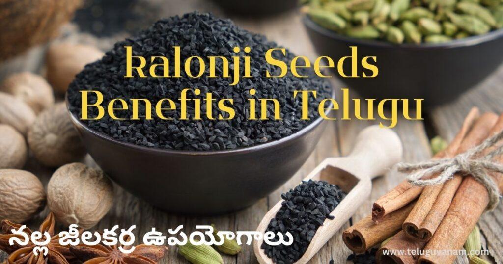 నల్ల జీలకర్ర ఉపయోగాలు - kalonji seeds in telugu nalla jeelakarra black ...